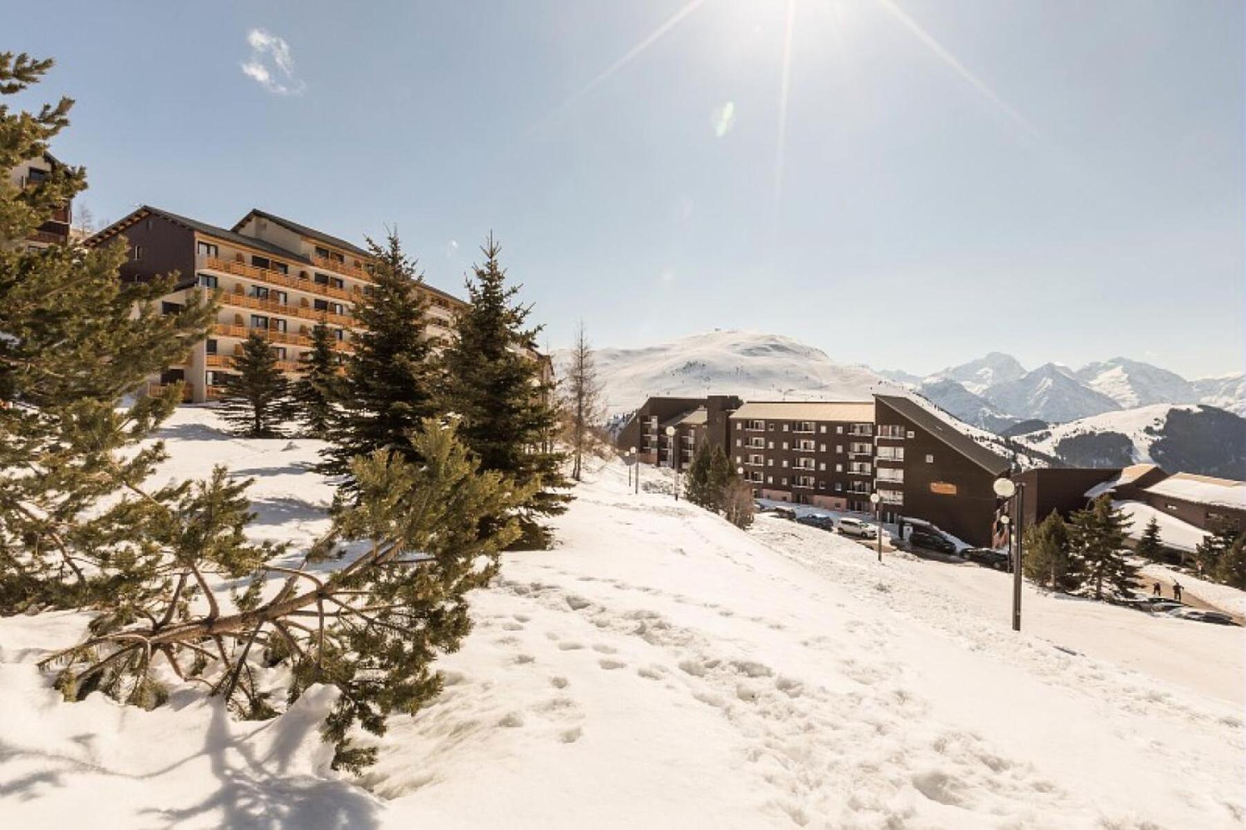 Residence Les Horizons D'Huez - Maeva Home - Appartement 2 Pieces 6 Personnes - Confort Mae-8120 Eksteriør bilde